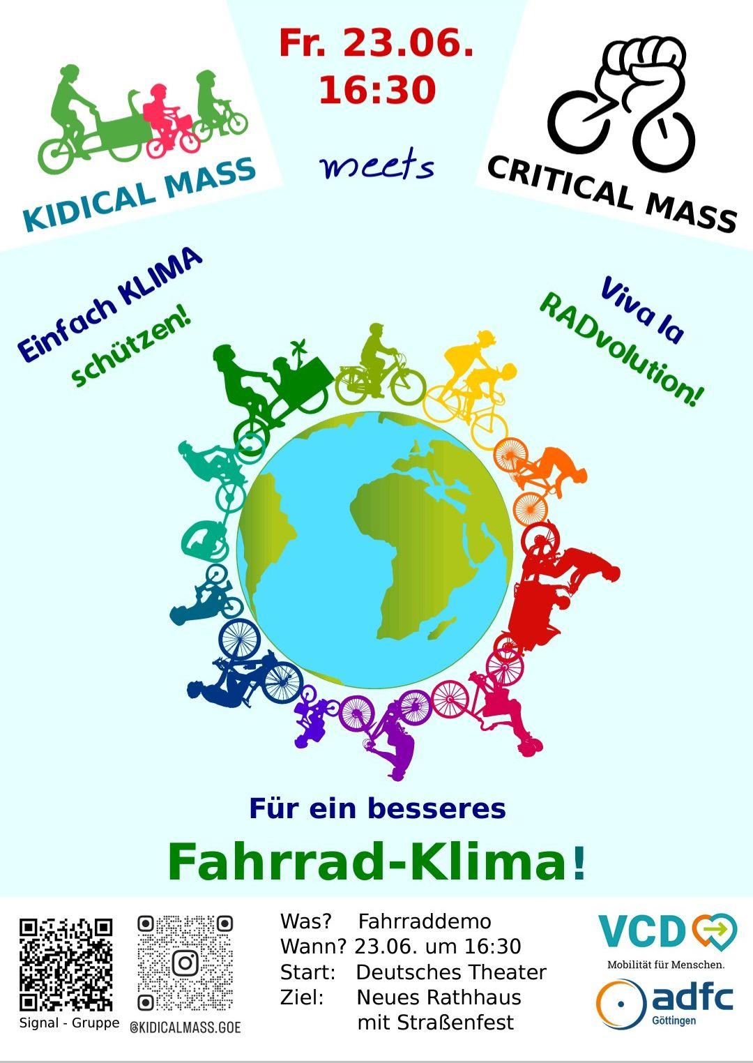 Kidical Mass meets Critical
!Mass